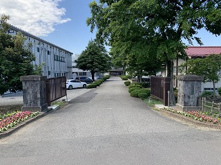 仮設校舎および部活動棟